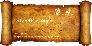 Molcsán Aura névjegykártya